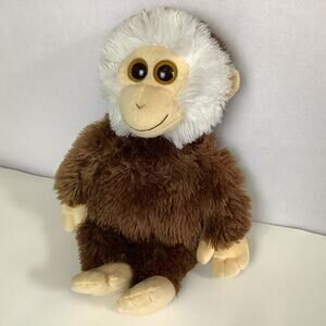 Ty Beanie Babies Classic Dexter Plush Monkey 2011 - Retired- Ty Silk Fabric -